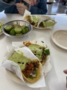 Eating Tacos in Mexico