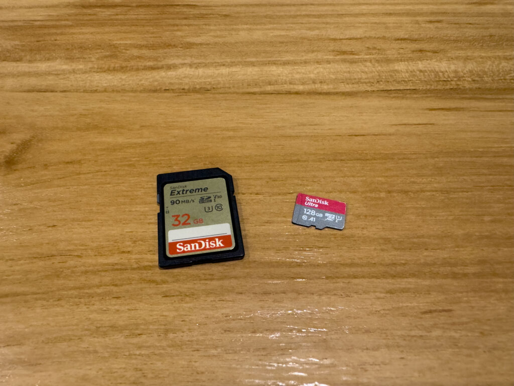 SD and Micro SD card